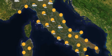 Il Meteo in Italia per Giovedì 18 Giugno 2026 Il Meteo in Italia per Giovedì 18 Giugno 2026