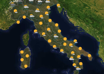 Il Meteo in Italia per Venerdì 19 Giugno 2026