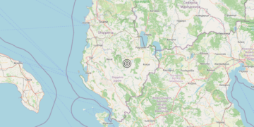 Terremoto Albania [Land] – Magnitudo 3.0