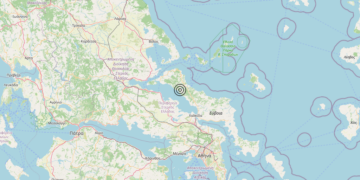 Terremoto Greece [Sea] – Magnitudo 5.5