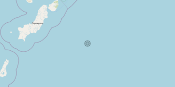 Terremoto East of Kuril Islands, Russia [Sea: Russia] – Magnitudo 6.2