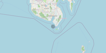 Terremoto Philippines [Sea] – Magnitudo 6.5