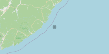 Terremoto Primorye, Russia [Sea: Russia] – Magnitudo 5.8