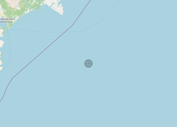 Terremoto Off east coast of Kamchatka Peninsula, Russia [Sea: Russia] – Magnitudo 5.8