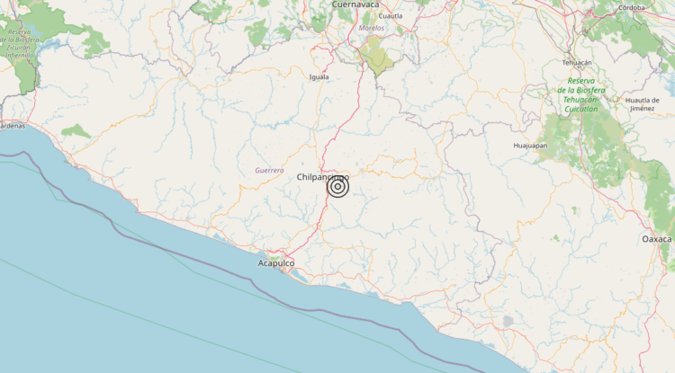 Terremoto Guerrero, Mexico [Land: Mexico] – Magnitudo 5.5