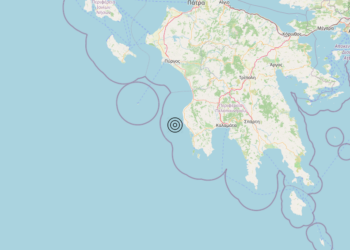 Terremoto Costa Occidentale Peloponneso (GRECIA) – Magnitudo 5.2