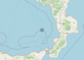 Terremoto Tirreno Meridionale [Mare] – Magnitudo 3.3
