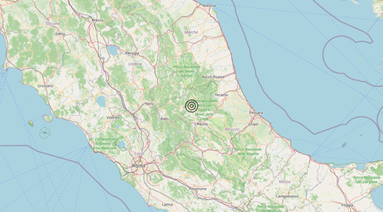 Terremoto 4 km N Barete (AQ) – Magnitudo 3.1 Terremoto 4 km N Barete (AQ) – Magnitudo 3.1