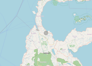 Terremoto Sulawesi, Indonesia [Land: Indonesia] – Magnitudo 6.7