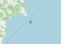 Terremoto Off east coast of Kamchatka Peninsula, Russia [Sea: Russia] – Magnitudo 6.6