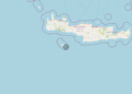 Terremoto Crete, Greece [Sea: Greece] – Magnitudo 5.0
