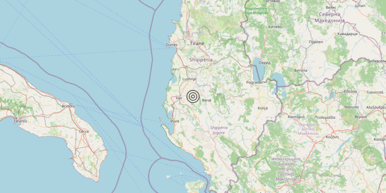 Terremoto Albania – Magnitudo 3.2