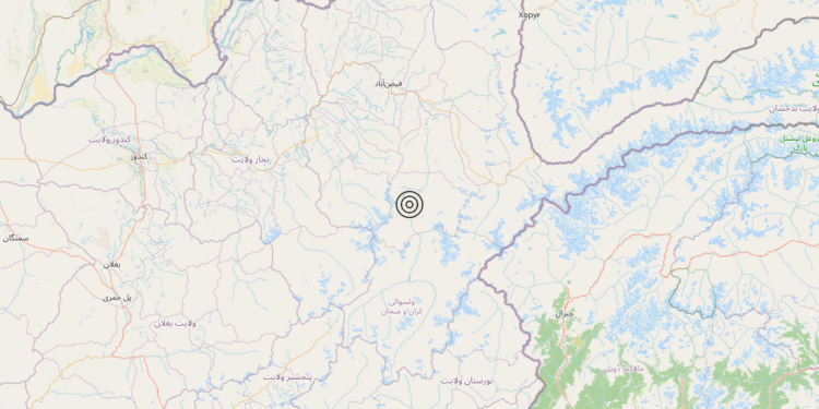 Terremoto Afghanistan [Land] – Magnitudo 6.1