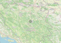Terremoto Bosnia and Herz. [Land] – Magnitudo 3.6