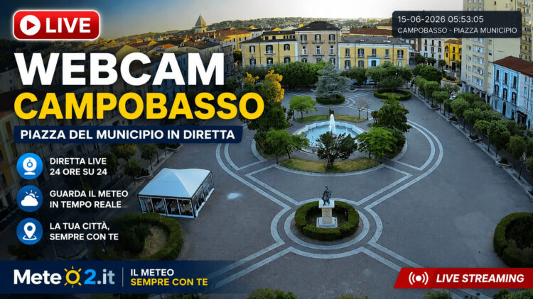 Webcam Campobasso: la diretta streaming è tornata online Webcam Campobasso: la diretta streaming è tornata online