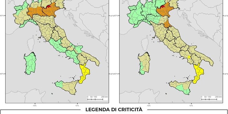 Bollettino di allerta meteo del 01/07/2026 Bollettino di allerta meteo del 01/07/2026