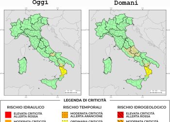 Bollettino di allerta meteo del 08/07/2026