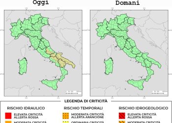 Bollettino di allerta meteo del 12/07/2026