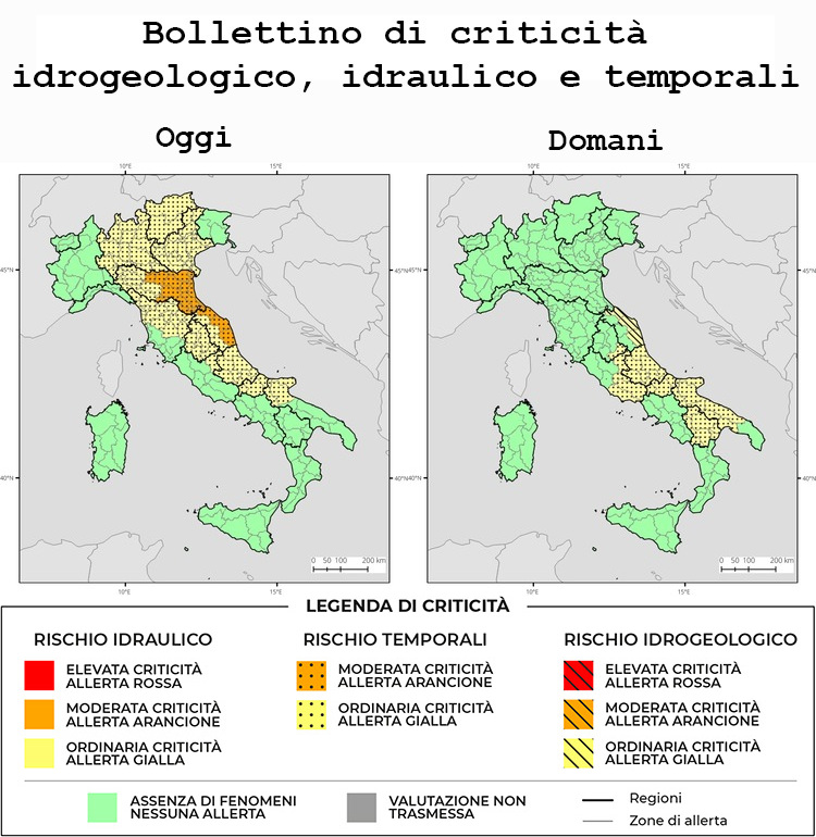 Bollettino di allerta meteo del 21/07/2026 Bollettino di allerta meteo del 21/07/2026