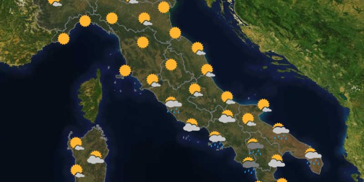 Il Meteo in Italia per Venerdì 3 Luglio 2026 Il Meteo in Italia per Venerdì 3 Luglio 2026