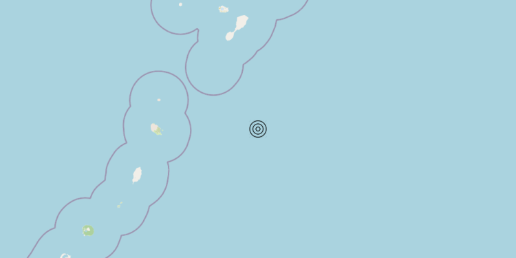 Terremoto Kuril Islands, Russia [Sea: Russia] – Magnitudo 6.0