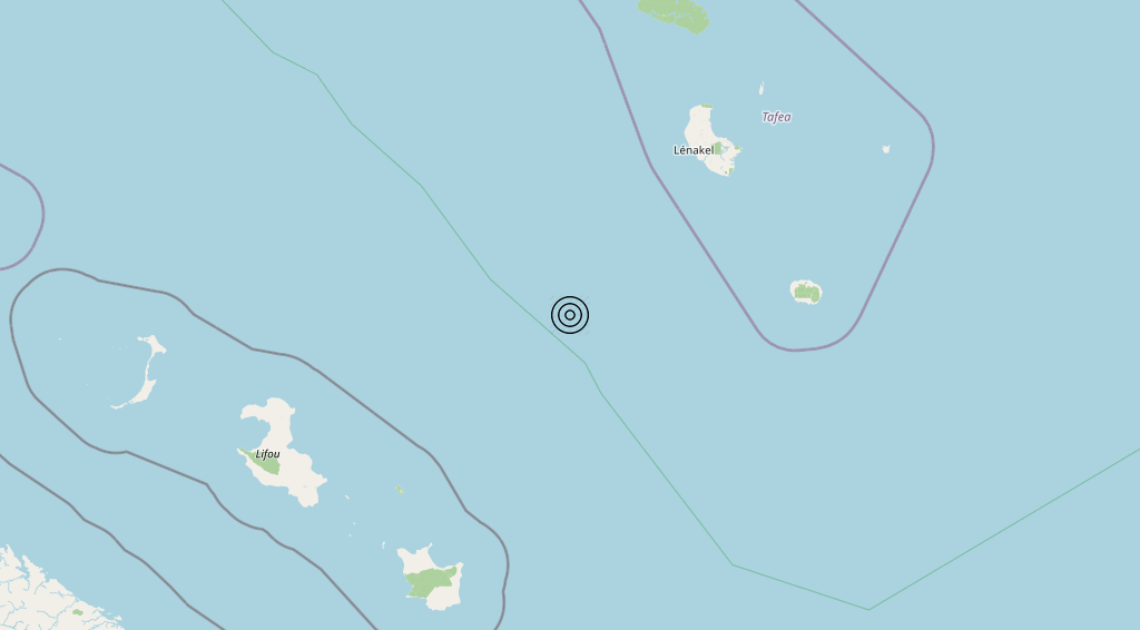 Terremoto Vanuatu [Sea] – Magnitudo 6.1