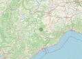 Terremoto 3 km SW Pradleves (CN) – Magnitudo 3.0