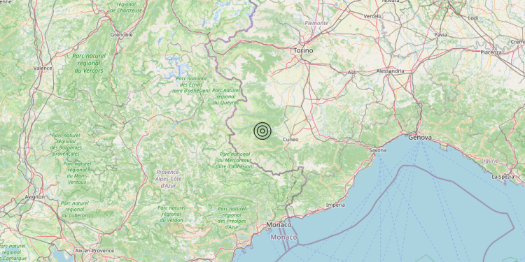 Terremoto 3 km SW Pradleves (CN) – Magnitudo 3.0 Terremoto 3 km SW Pradleves (CN) – Magnitudo 3.0