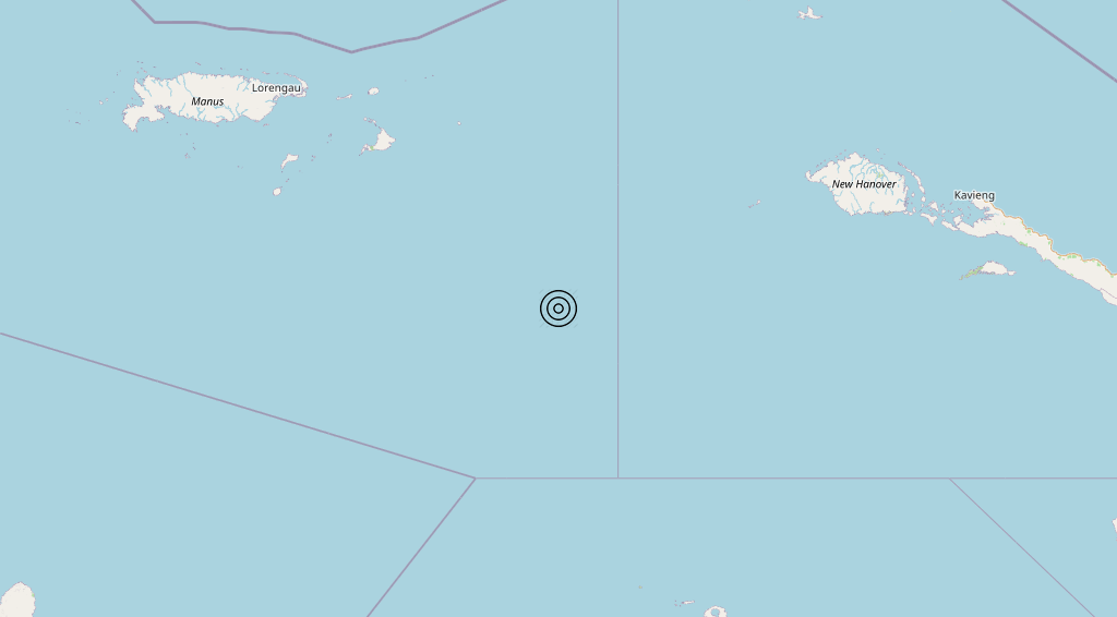 Terremoto Papua New Guinea [Sea] – Magnitudo 6.3