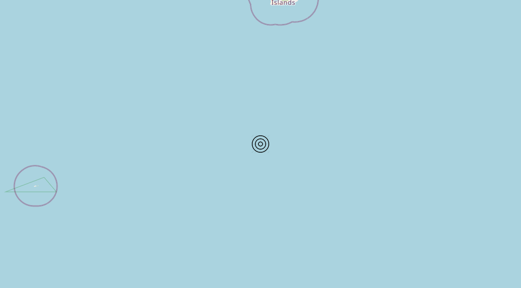 Terremoto Cayman Is. [Sea] – Magnitudo 5.5