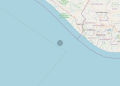 Terremoto Near coast of Chiapas, Mexico [Sea: Mexico] – Magnitudo 5.7