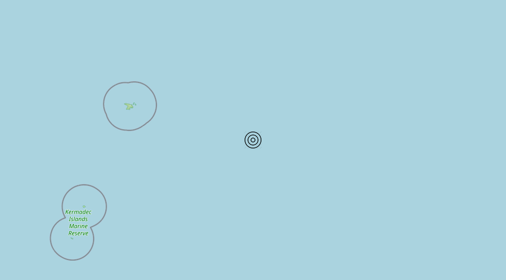 Terremoto New Zealand [Sea] – Magnitudo 6.2
