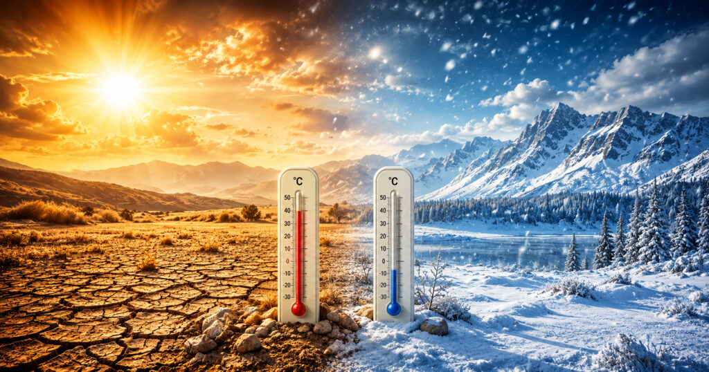Temperature Oggi in Italia: dati in tempo reale e mappa aggiornata